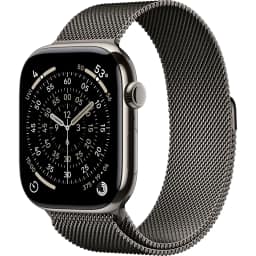 Смарт-часы Apple Watch Series 11 42mm Titanium Case with Slate Milanese Loop, Natural — фото 1