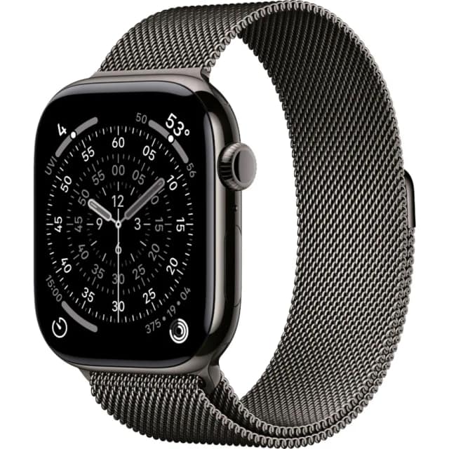 Смарт-часы Apple Watch Series 11 46mm Titanium Case with Milanese Loop M L, Slate
