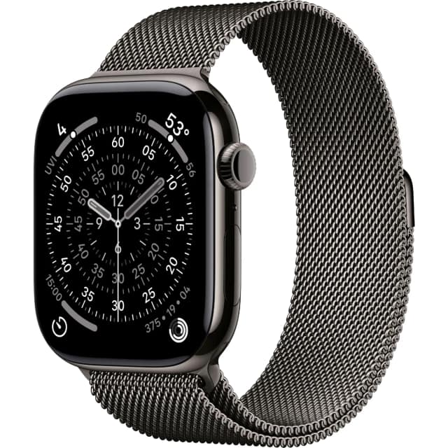 Смарт-часы Apple Watch Series 11 42mm Titanium Case with Milanese Loop, Slate