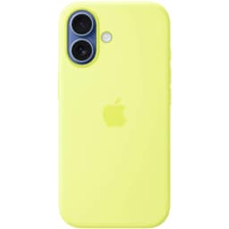 Чехол Apple Silicone Case with MagSafe для iPhone 17, Neon Yellow — фото 4