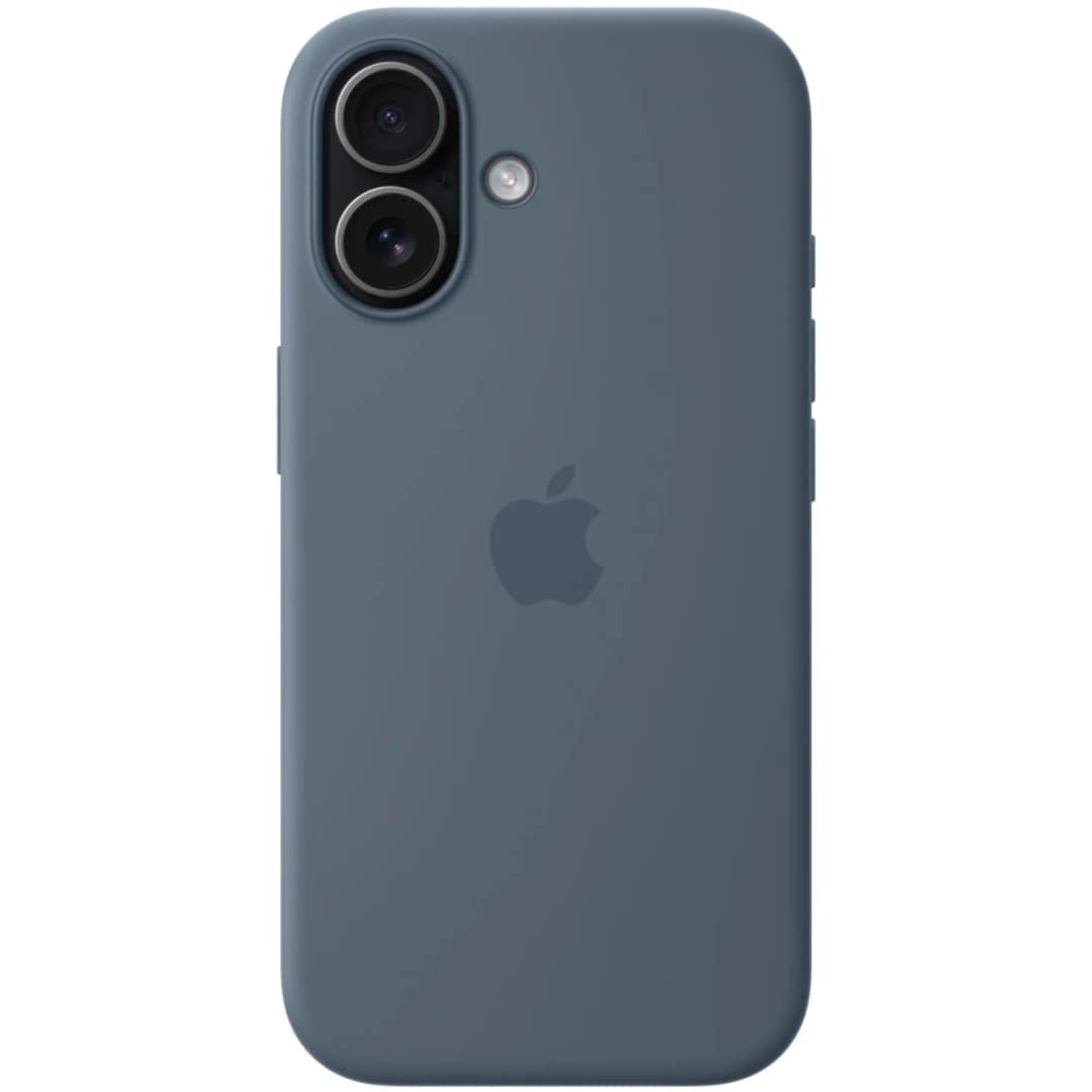 Чехол Apple Silicone Case with MagSafe для iPhone 17, Anchor Blue — фото 2