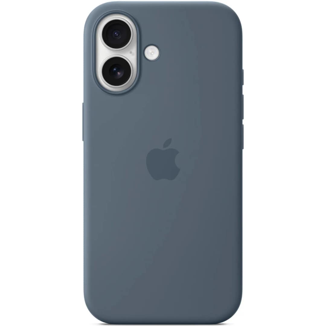 Чехол Apple Silicone Case with MagSafe для iPhone 17, Anchor Blue — фото 3