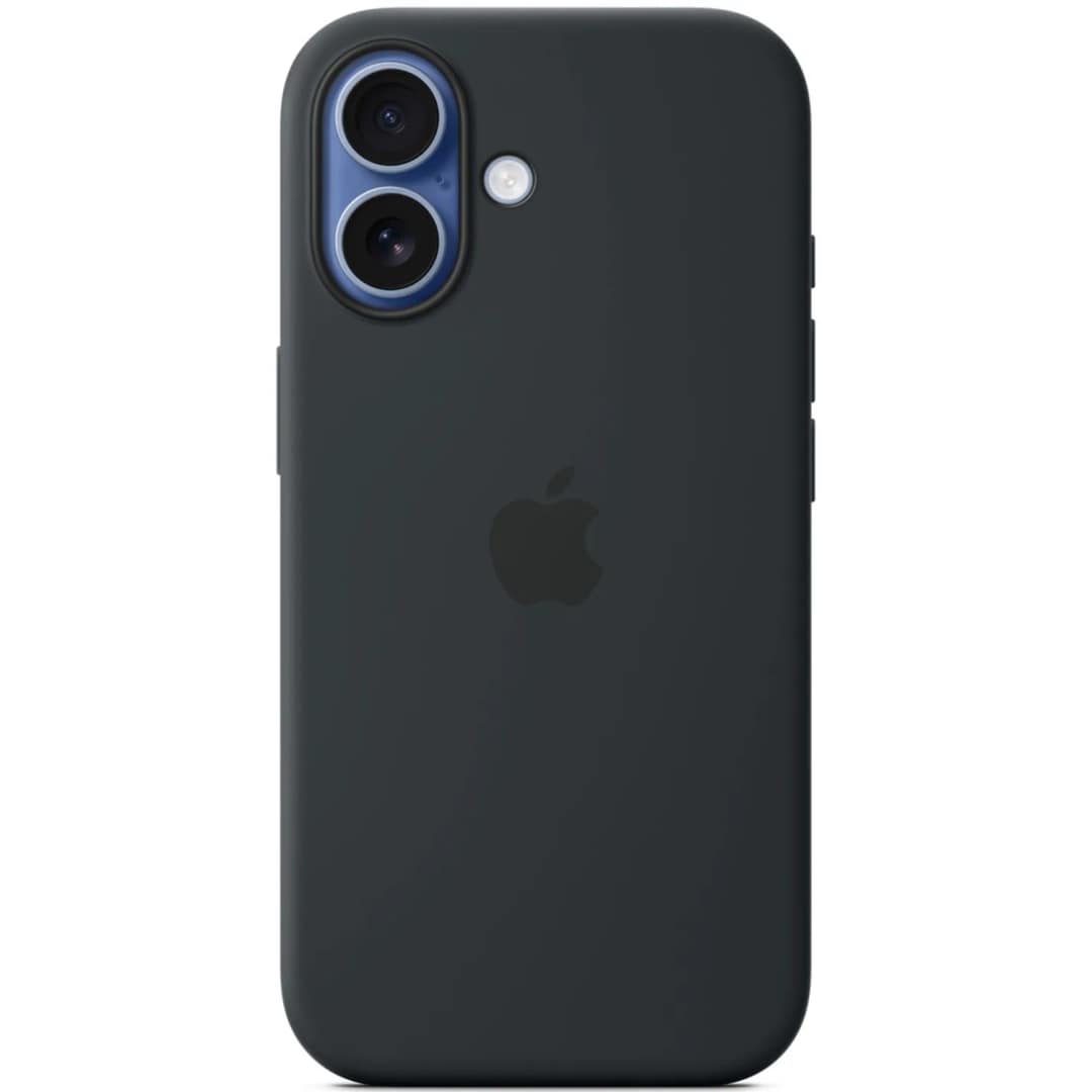 Чехол Apple Silicone Case with MagSafe для iPhone 17, Black — фото 4