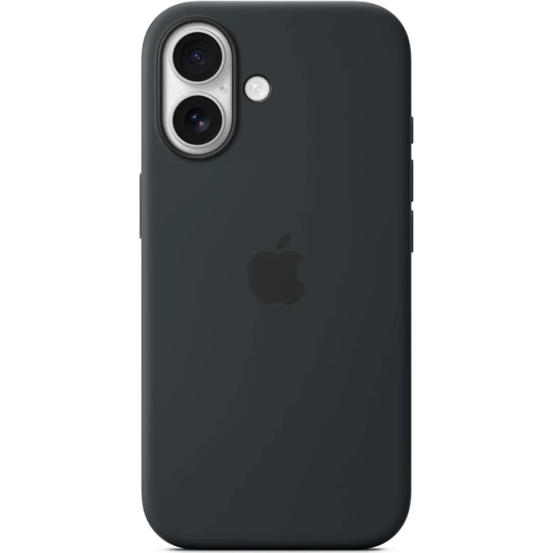 Чехол Apple Silicone Case with MagSafe для iPhone 17, Black — фото 5