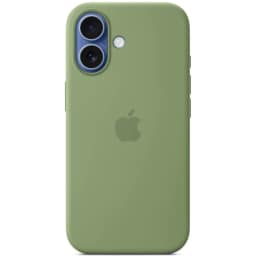 Чехол Apple Silicone Case with MagSafe для iPhone 17, Light Moss — фото 4