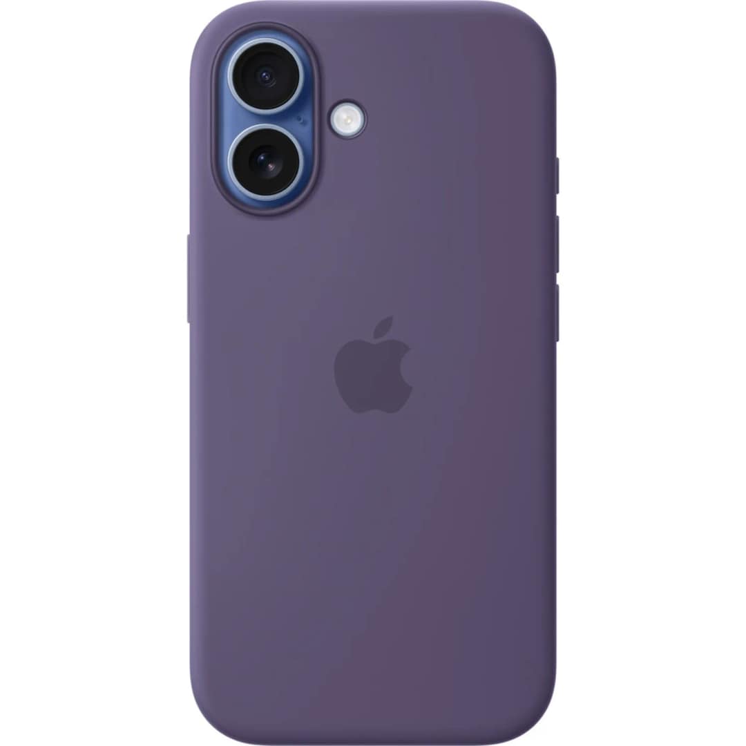 Чехол Apple Silicone Case with MagSafe для iPhone 17, Purple Fog — фото 4
