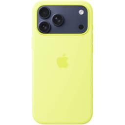 Чехол Apple Silicone Case with MagSafe для iPhone 17 Pro, Neon Yellow — фото 3