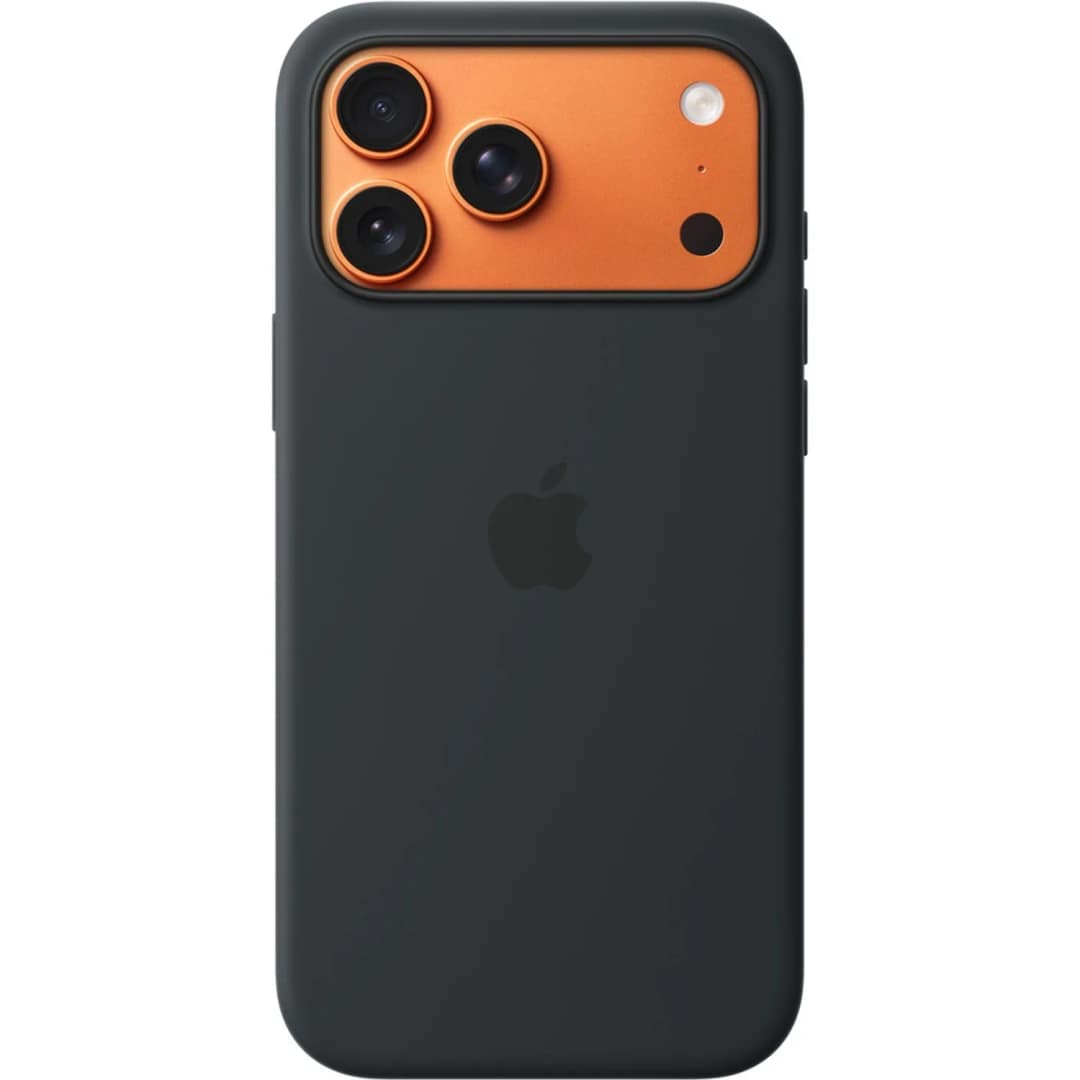 Чехол Apple Silicone Case with MagSafe для iPhone 17 Pro, Black — фото 3