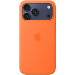 Чехол Apple Silicone Case with MagSafe для iPhone 17 Pro, Orange — фото 3
