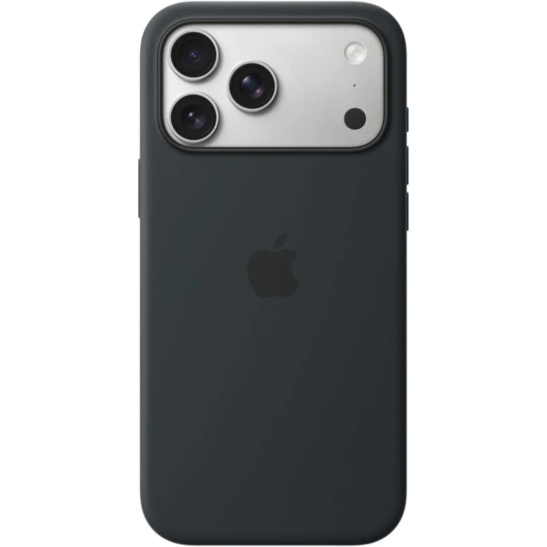 Чехол Apple Silicone Case with MagSafe для iPhone 17 Pro Max, Black — фото 2