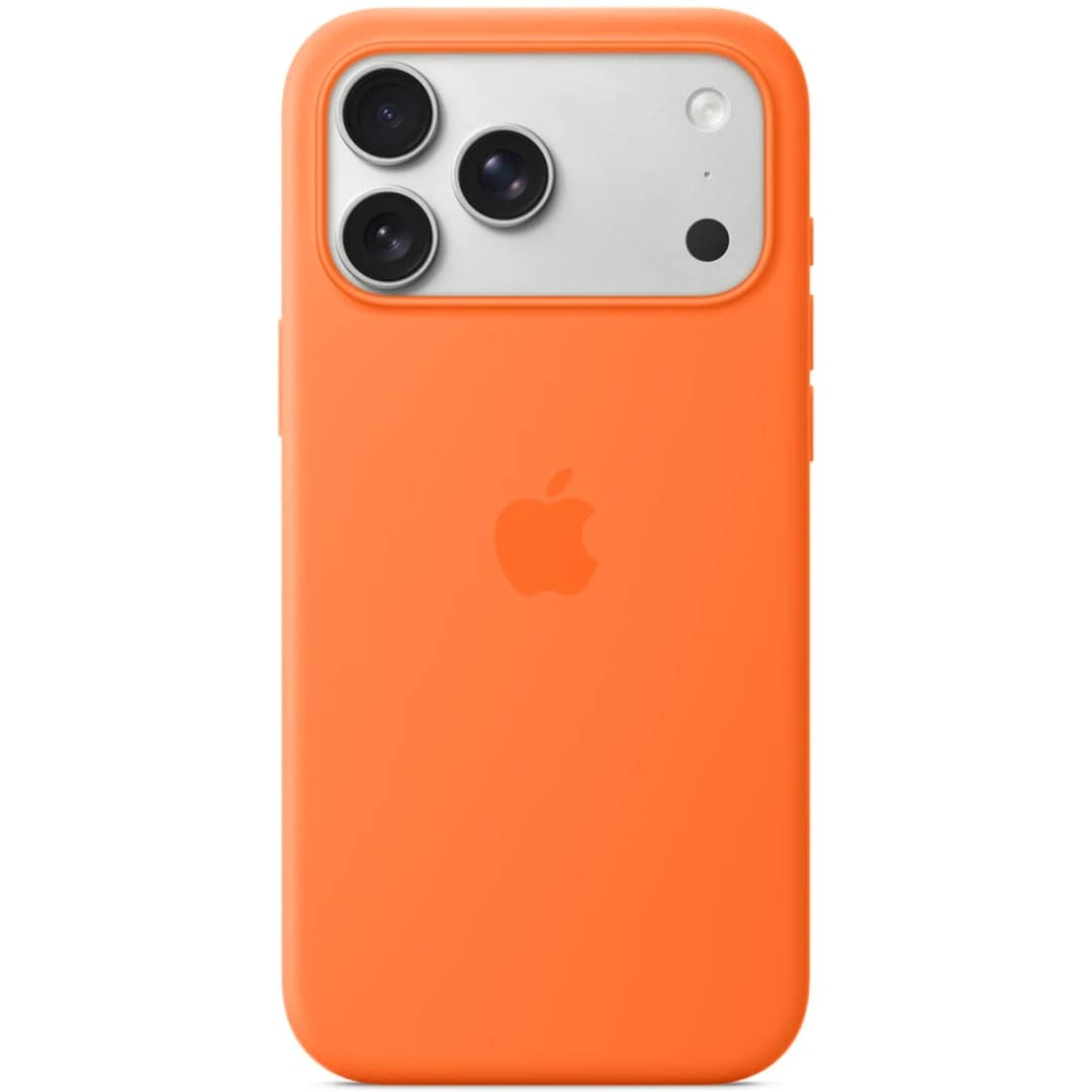 Чехол Apple Silicone Case with MagSafe для iPhone 17 Pro Max, Orange — фото 2