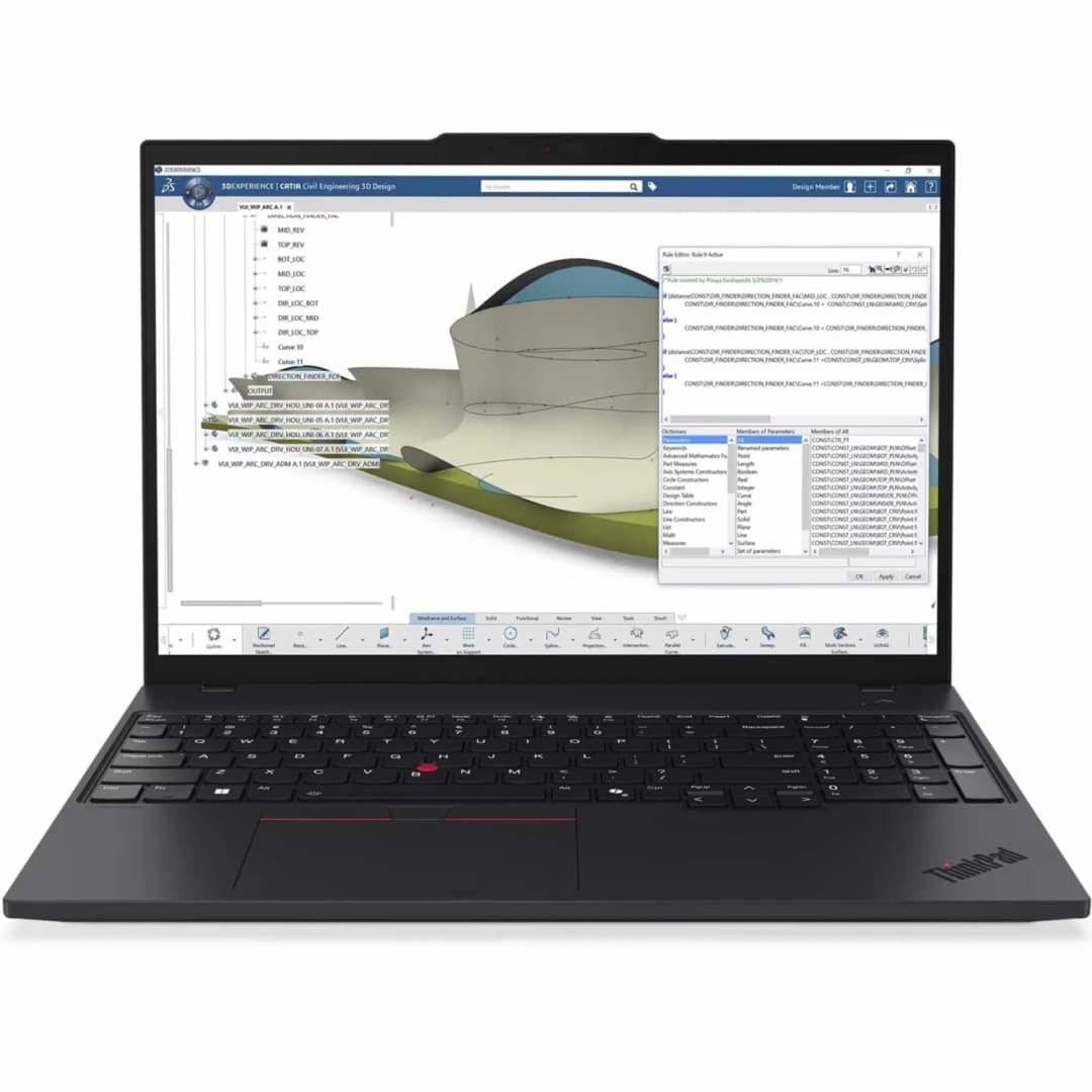 Ноутбук Lenovo ThinkPad P16s G4 16 IPS R7 AI PRO 350 SSD Black — фото 2