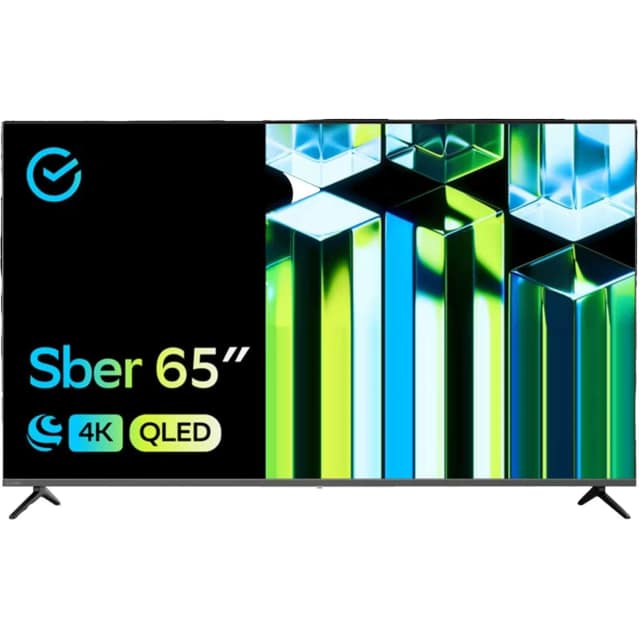 Телевизор Sber 65" QLED 4K UHD Салют ТВ