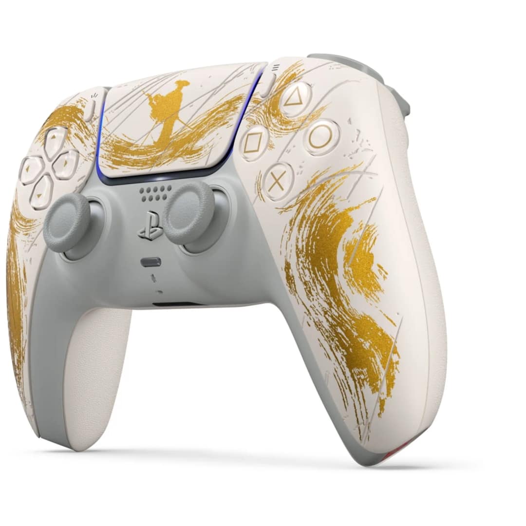 Джойстик беспроводной Sony DualSense для PS5 Limited Edition, Ghost of Yotei Gold — фото 3