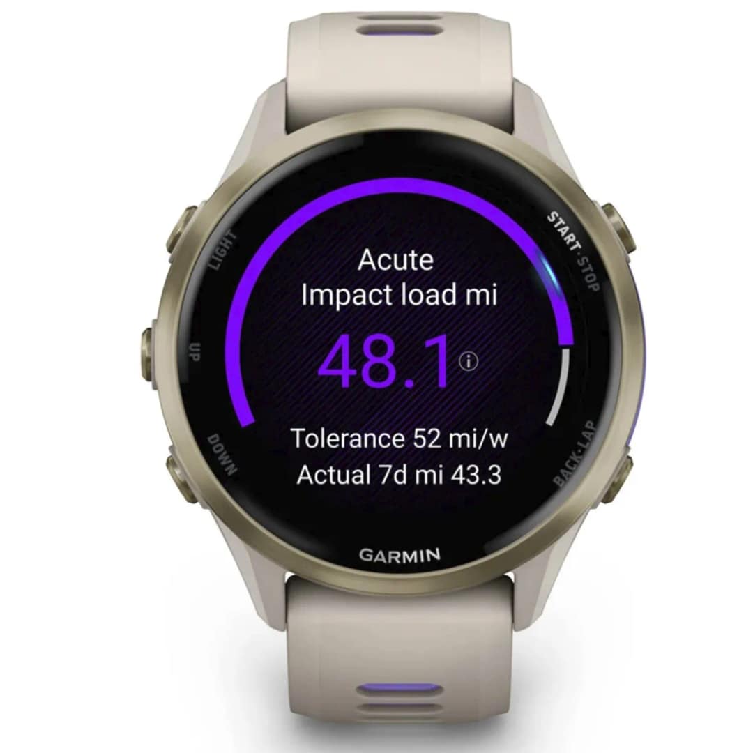 Умные часы Garmin Forerunner 970, Soft Gold — фото 6