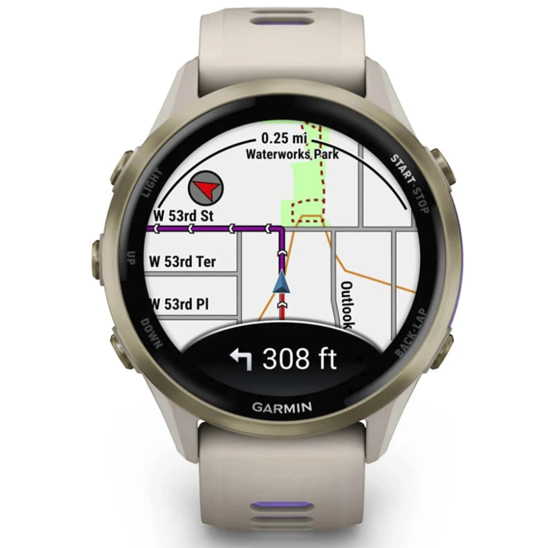 Умные часы Garmin Forerunner 970, Soft Gold — фото 8
