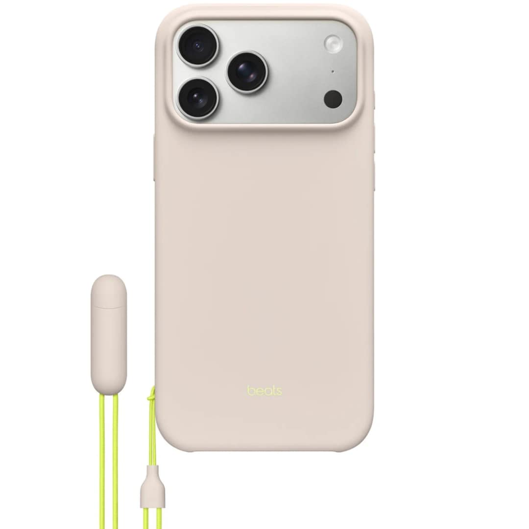 Чехол Beats Kickstand Case with MagSafe and Camera Control для iPhone 17 Pro, Lime Stone — фото 2