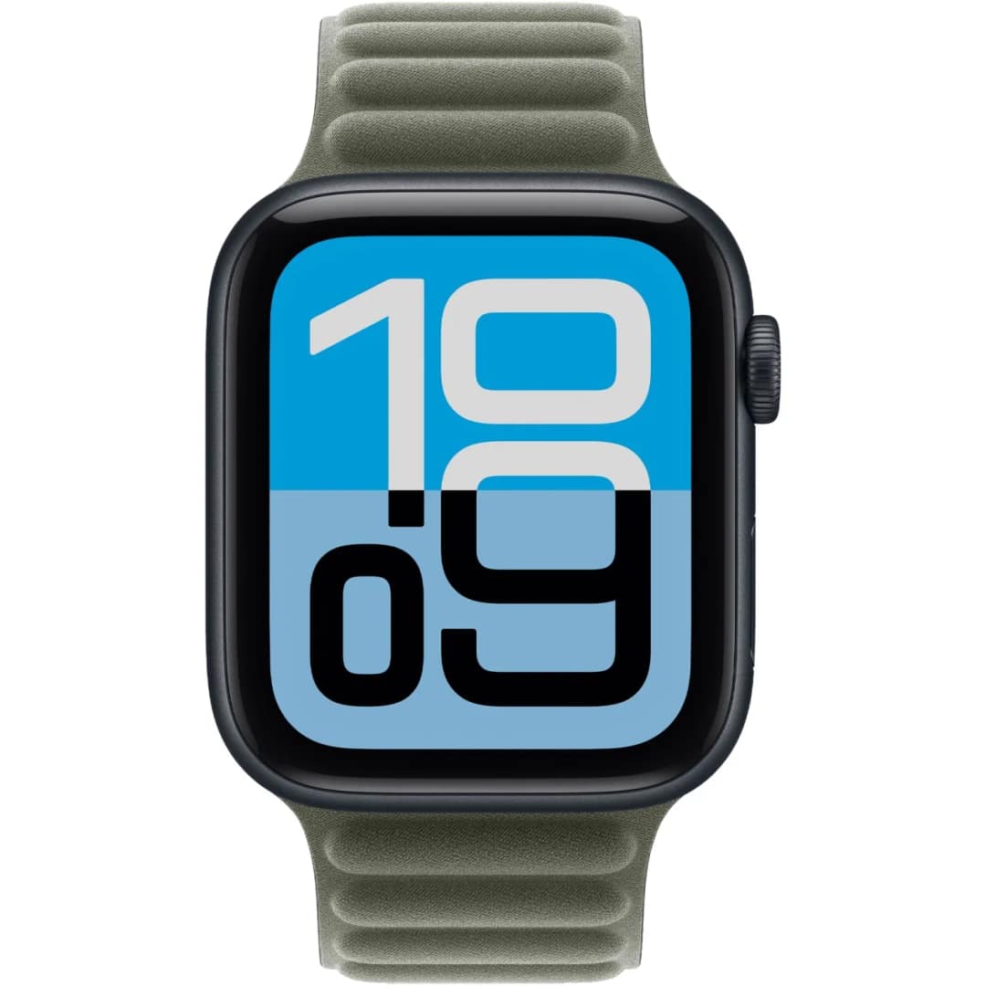 Смарт-часы Apple Watch SE 44mm Aluminum Case with Sage Gray Magnetic Link M L, Midnight — фото 3