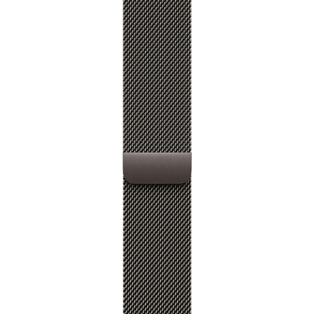 Смарт-часы Apple Watch SE 44mm Aluminum Case with Slate Milanese Loop, Midnight — фото 2