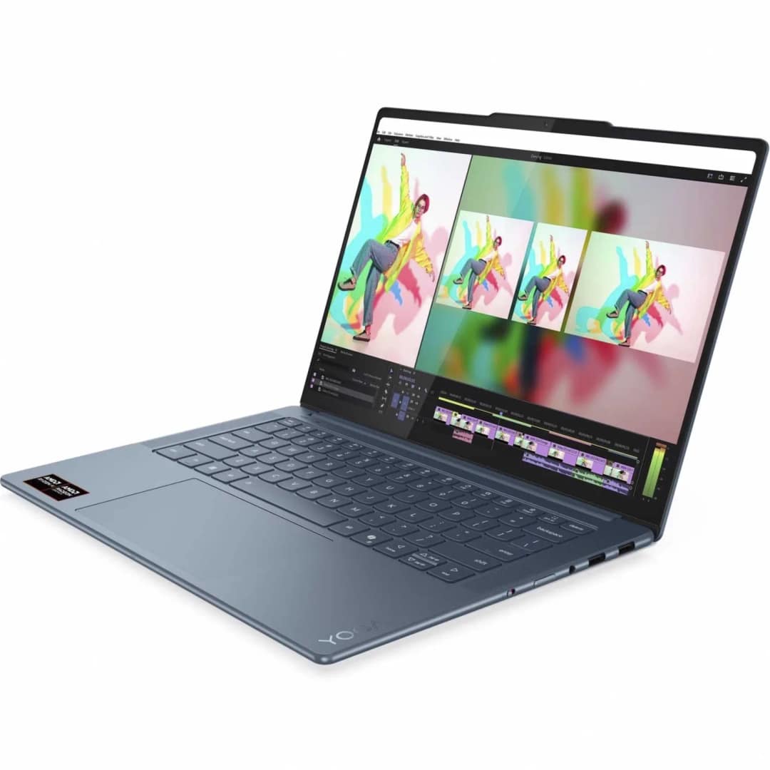 Ноутбук Lenovo Yoga Pro 7 14AKP10 14.5 OLED R7 AI PRO 350 SSD Tidal Teal — фото 2
