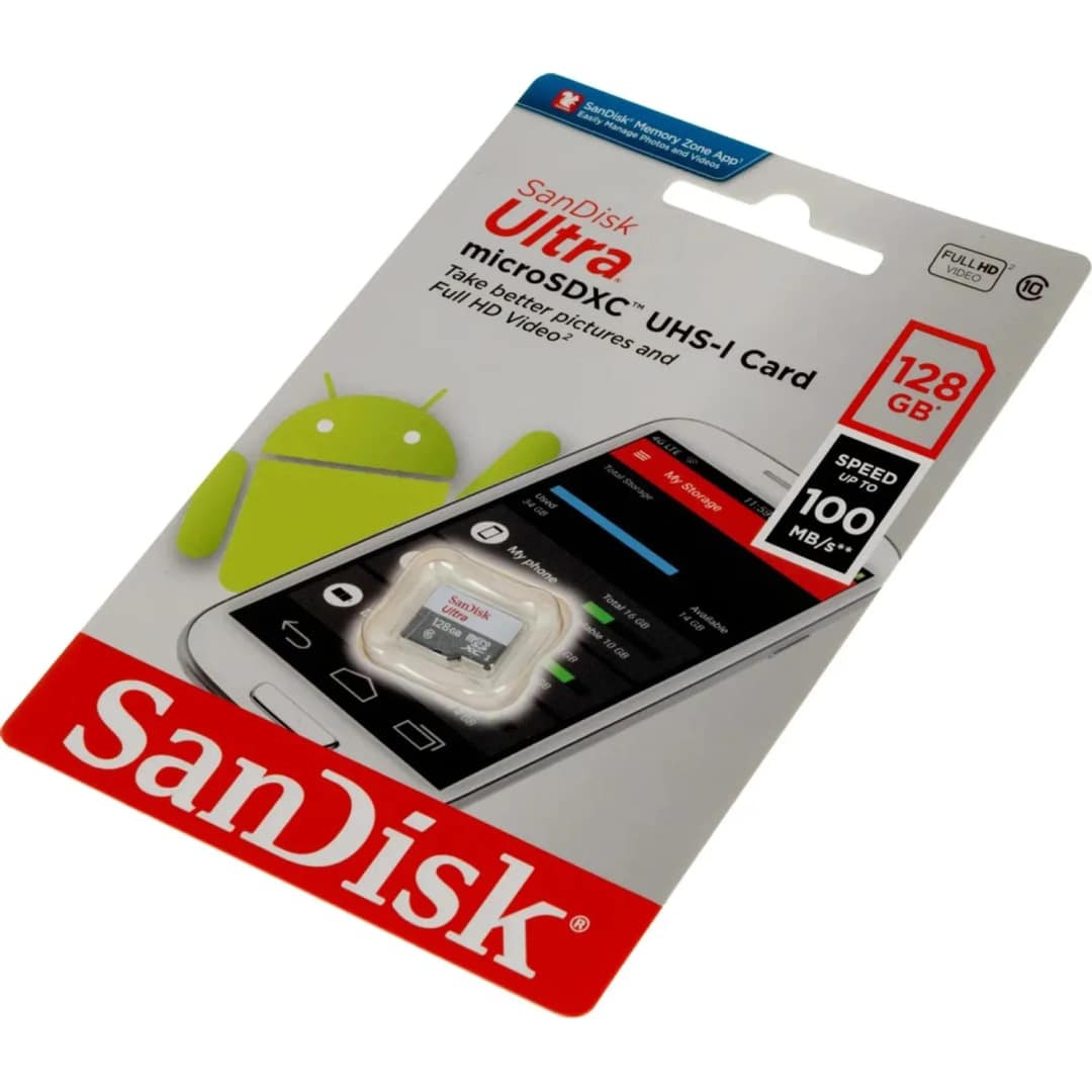 Карта памяти Sandisk Ultra MicroSDXC Class 10 UHS-1 — фото 2