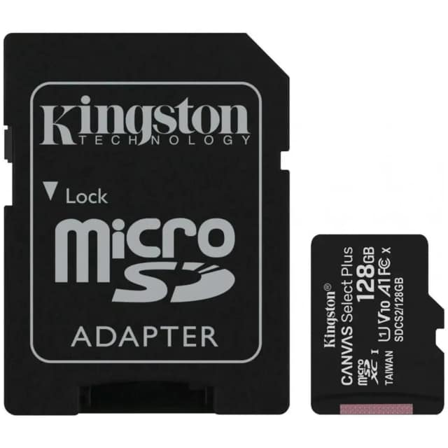Карта памяти Kingston Canvas Select Plus MicroSDXC Class 10 UHS-I