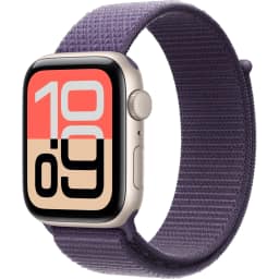 Смарт-часы Apple Watch SE 40mm Starlight Aluminum Case with Sport Loop, Purple Fog — фото 1