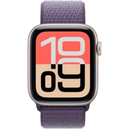 Смарт-часы Apple Watch SE 40mm Starlight Aluminum Case with Sport Loop, Purple Fog — фото 3