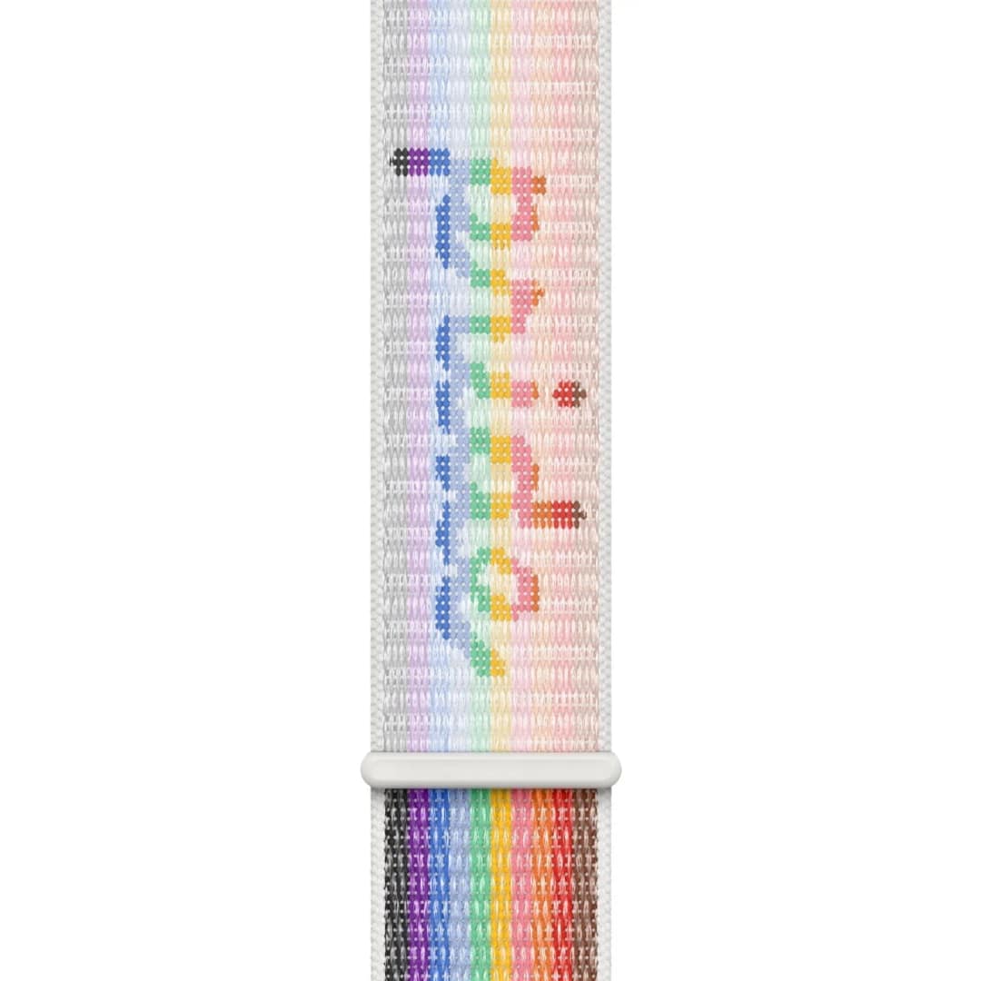 Смарт-часы Apple Watch SE 40mm Starlight Aluminum Case with Sport Loop, Pride Edition — фото 2