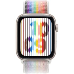 Смарт-часы Apple Watch SE 40mm Starlight Aluminum Case with Sport Loop, Pride Edition — фото 3