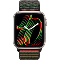 Смарт-часы Apple Watch SE 40mm Starlight Aluminum Case with Sport Loop - Unity Rhythm, Black Unity — фото 3