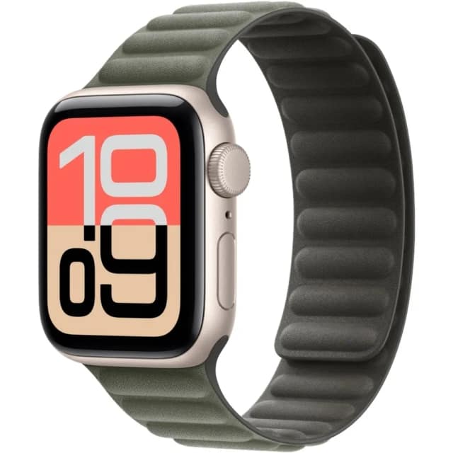 Смарт-часы Apple Watch SE 40mm Aluminum Case with Sage Gray Magnetic Link S M, Starlight