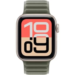 Смарт-часы Apple Watch SE 40mm Aluminum Case with Sage Gray Magnetic Link S M, Starlight — фото 3