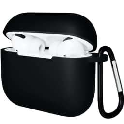Силиконовый чехол Gurdini для AirPods Pro 3, Black — фото 1