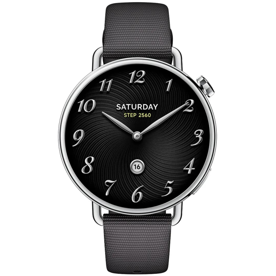 Смарт-часы Xiaomi Watch S4 41mm Fluororubber Strap, Black — фото 2