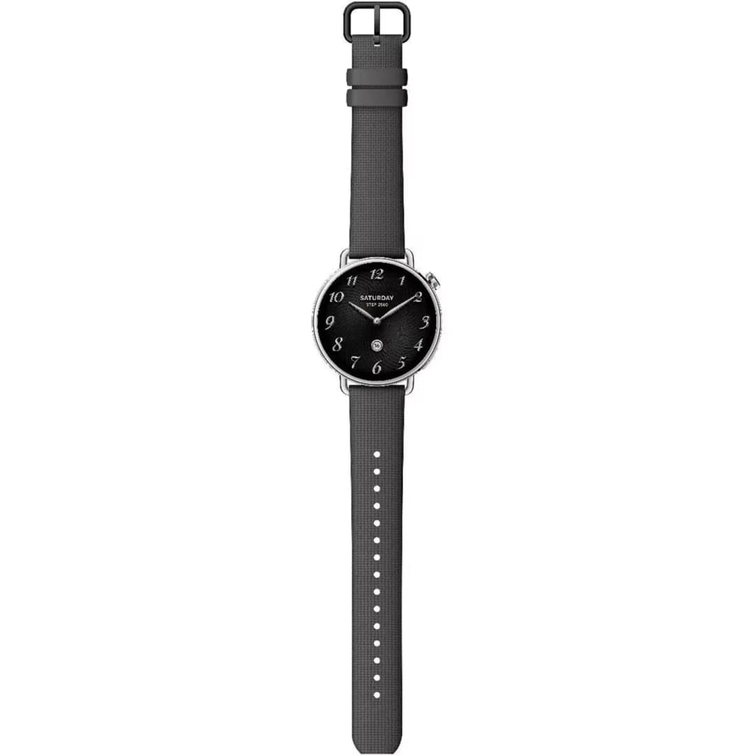 Смарт-часы Xiaomi Watch S4 41mm Fluororubber Strap, Black — фото 4