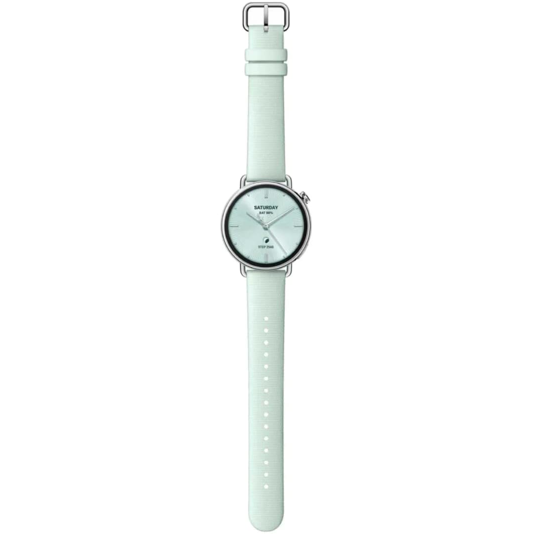 Смарт-часы Xiaomi Watch S4 41mm Fluororubber Strap, Green — фото 2