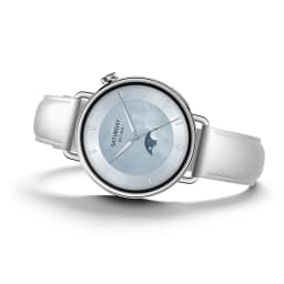 Смарт-часы Xiaomi Watch S4 41mm Leather Strap, White — фото 5