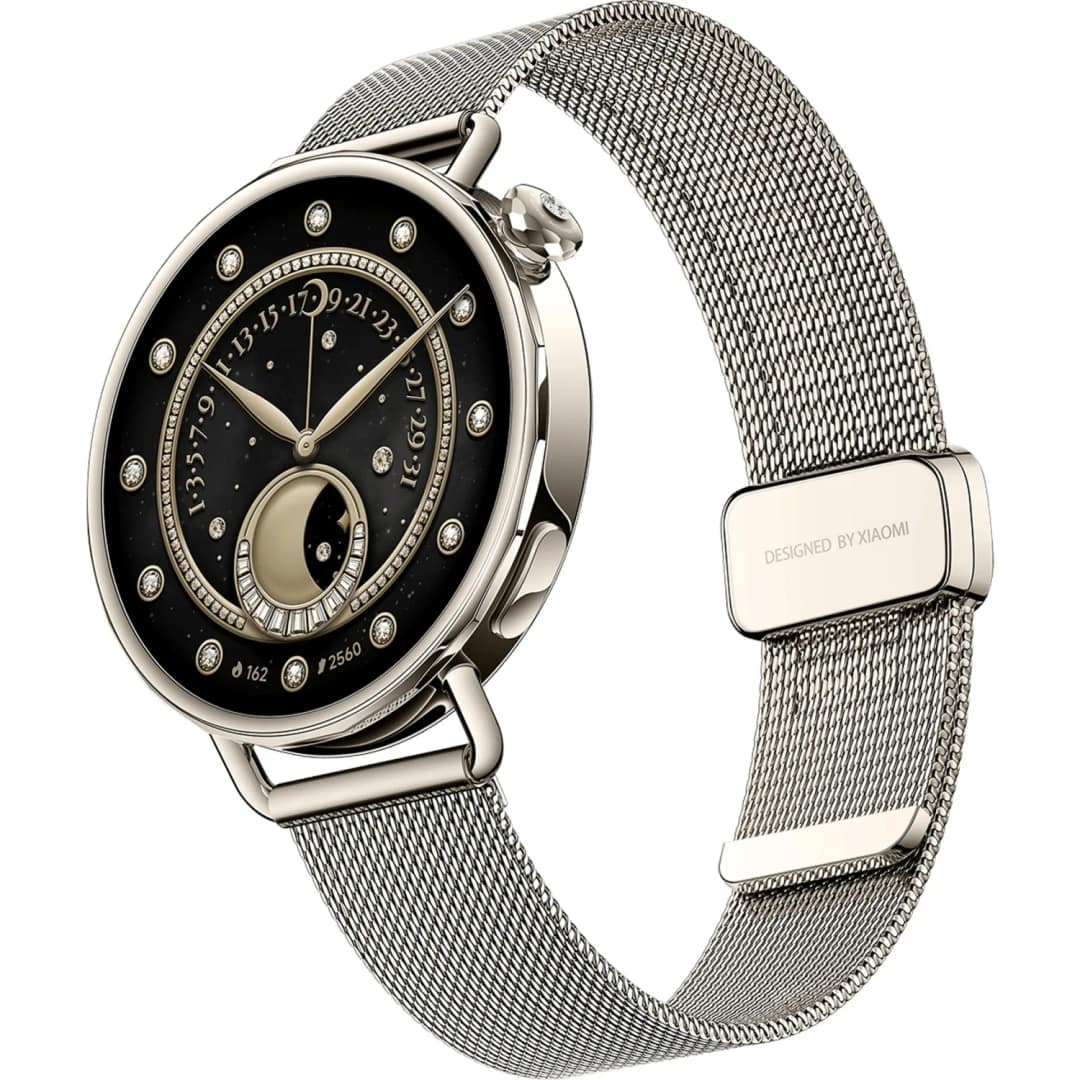 Смарт-часы Xiaomi Watch S4 41mm Milanese Strap Sunset, Gold — фото 2