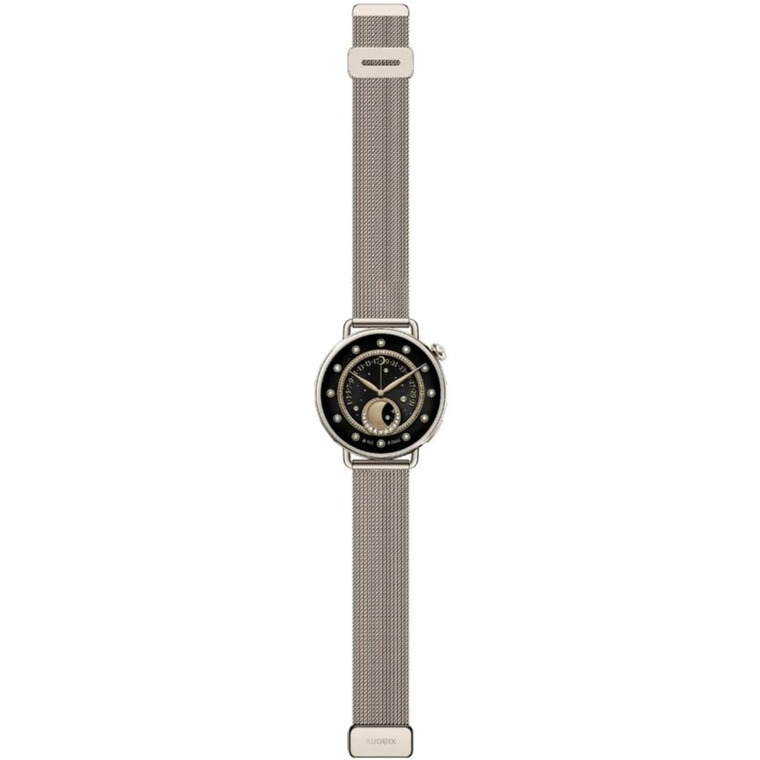 Смарт-часы Xiaomi Watch S4 41mm Milanese Strap Sunset, Gold — фото 4