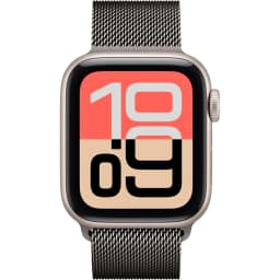 Смарт-часы Apple Watch SE 44mm Aluminum Case with Slate Milanese Loop, Starlight — фото 3