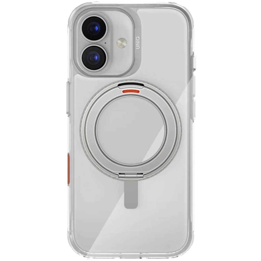 Чехол Uniq Swivix Rotating Kickstand Case для iPhone 17 Luncent Clear — фото 2