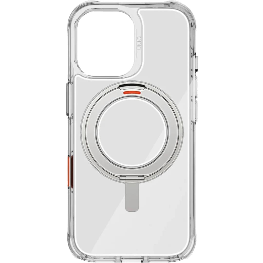 Чехол Uniq Swivix Rotating Kickstand Case для iPhone 17 Luncent Clear — фото 3