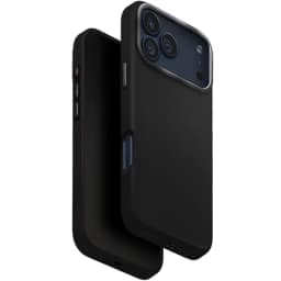 Чехол Uniq Lyden Premium Leatherette Case with MagClick для iPhone 17 Pro, Dallas Black — фото 1