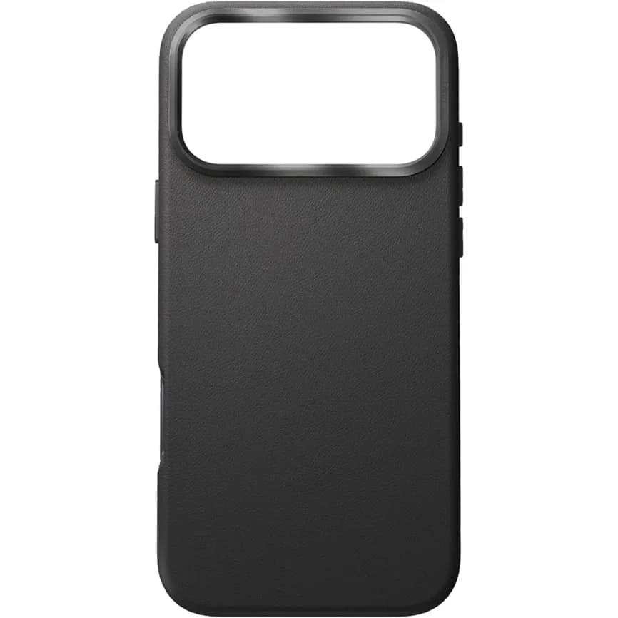 Чехол Uniq Lyden Premium Leatherette Case with MagClick для iPhone 17 Pro, Dallas Black — фото 3