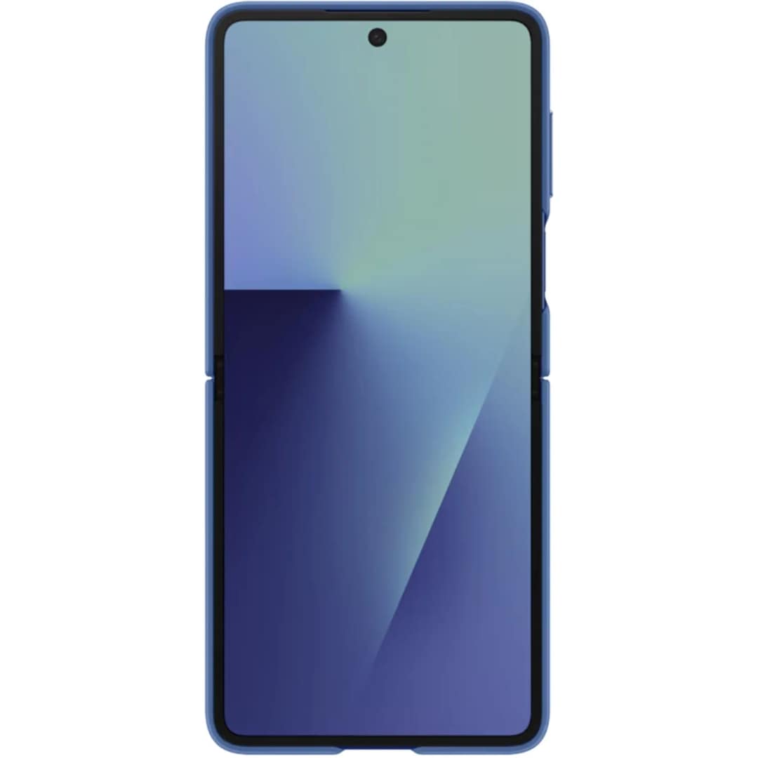 Чехол Samsung Silicone Ring Case для Galaxy Z Flip7, Blue — фото 4