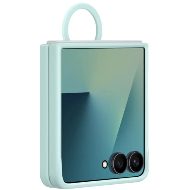 Чехол Samsung Silicone Ring Case для Galaxy Z Flip7, Mint
