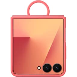 Чехол Samsung Silicone Ring Case для Galaxy Z Flip7, Red — фото 5