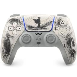 Джойстик беспроводной Sony DualSense для PS5, Ghost of Yotei Black Limited Edition — фото 1