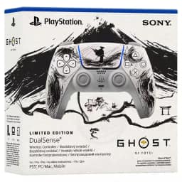 Джойстик беспроводной Sony DualSense для PS5, Ghost of Yotei Black Limited Edition — фото 3